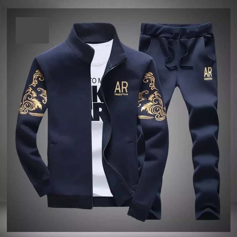 Pack Of 3 AR Track Suit With T-shirt Complete Set