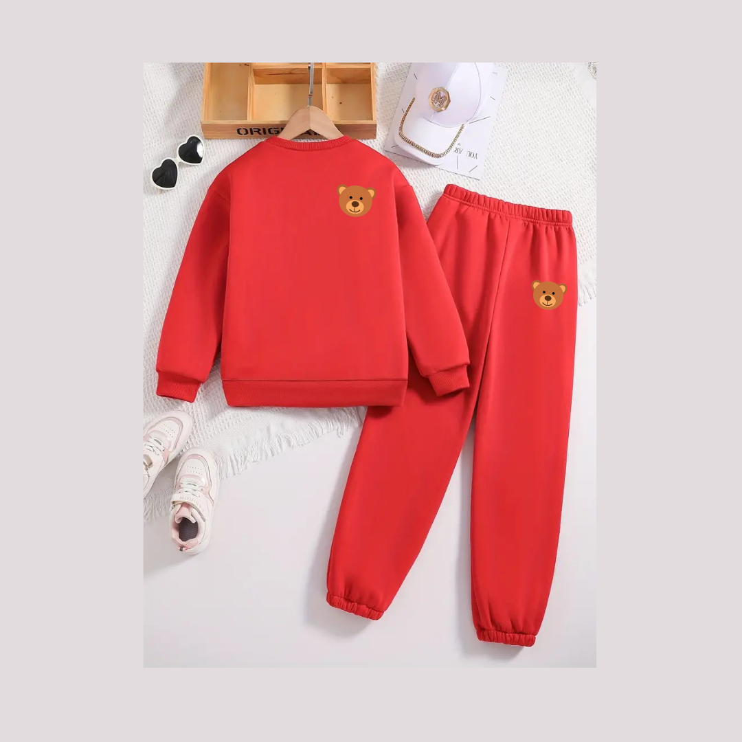 Kids Winter Bear Fleece 2pcs