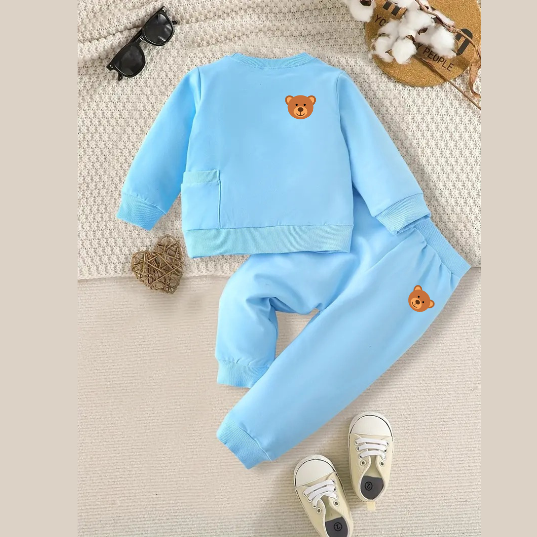 Kids Winter Bear Fleece 2pcs