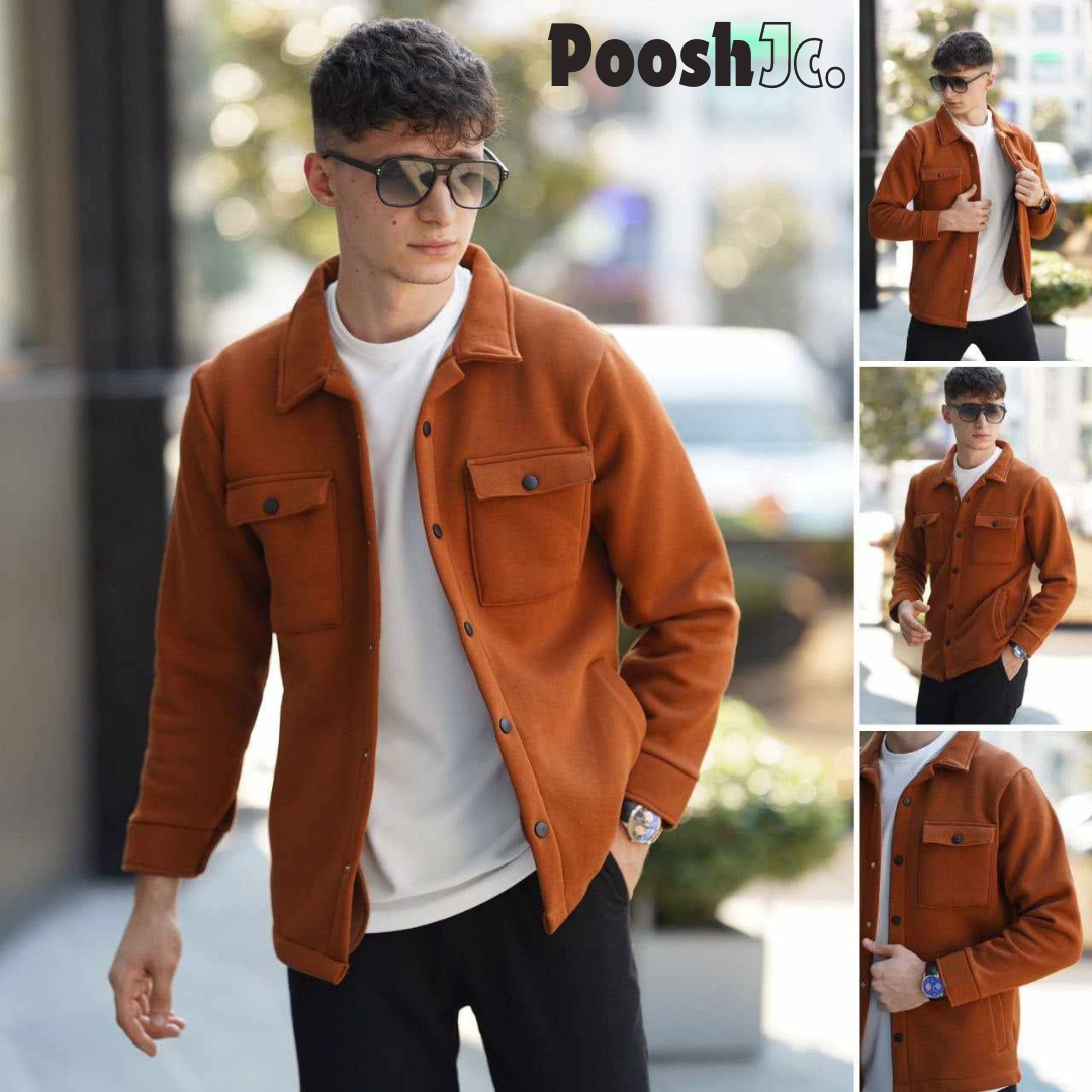 Premium Pocket Button WInter Jacket