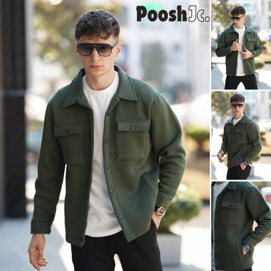 Premium Pocket Button WInter Jacket