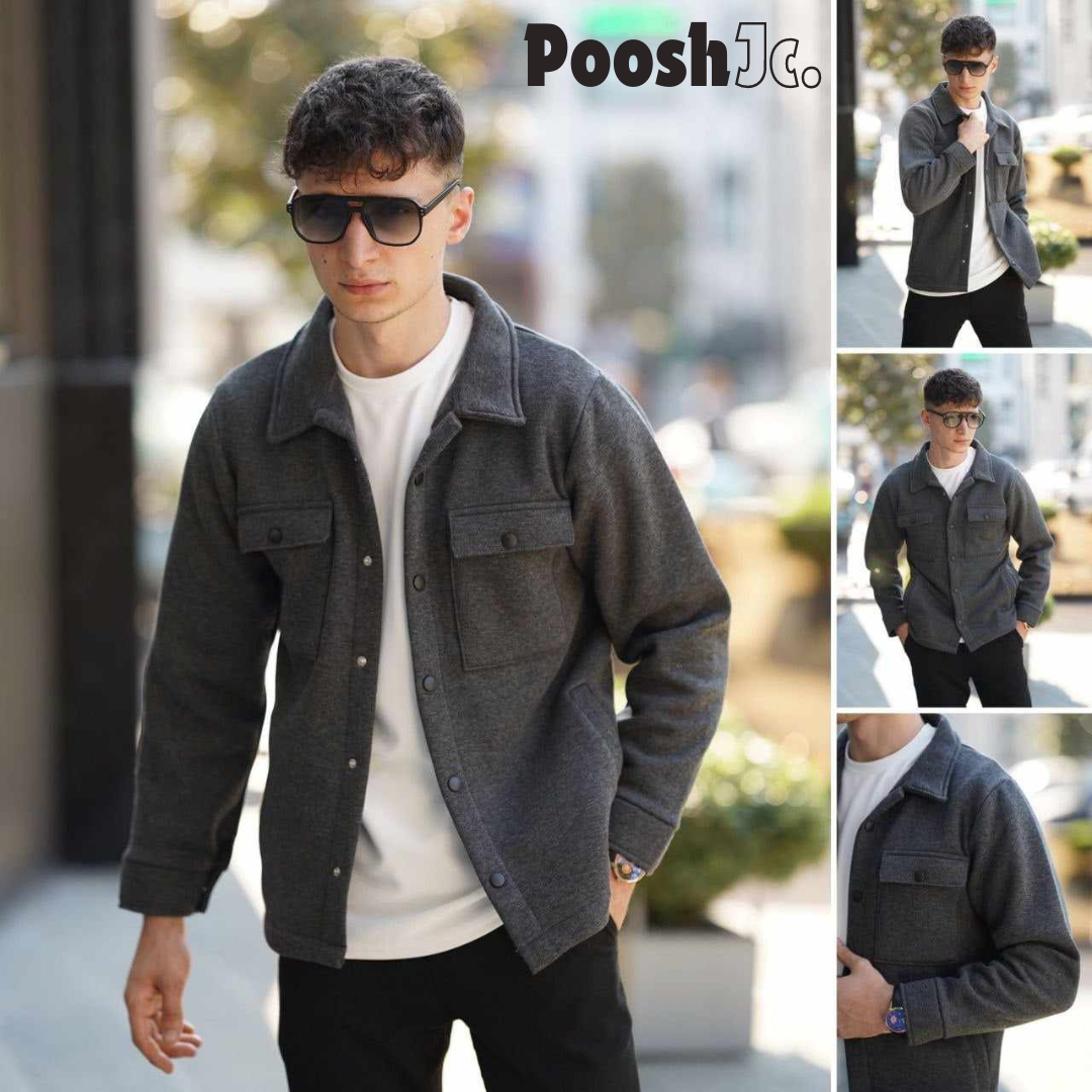 Premium Pocket Button WInter Jacket