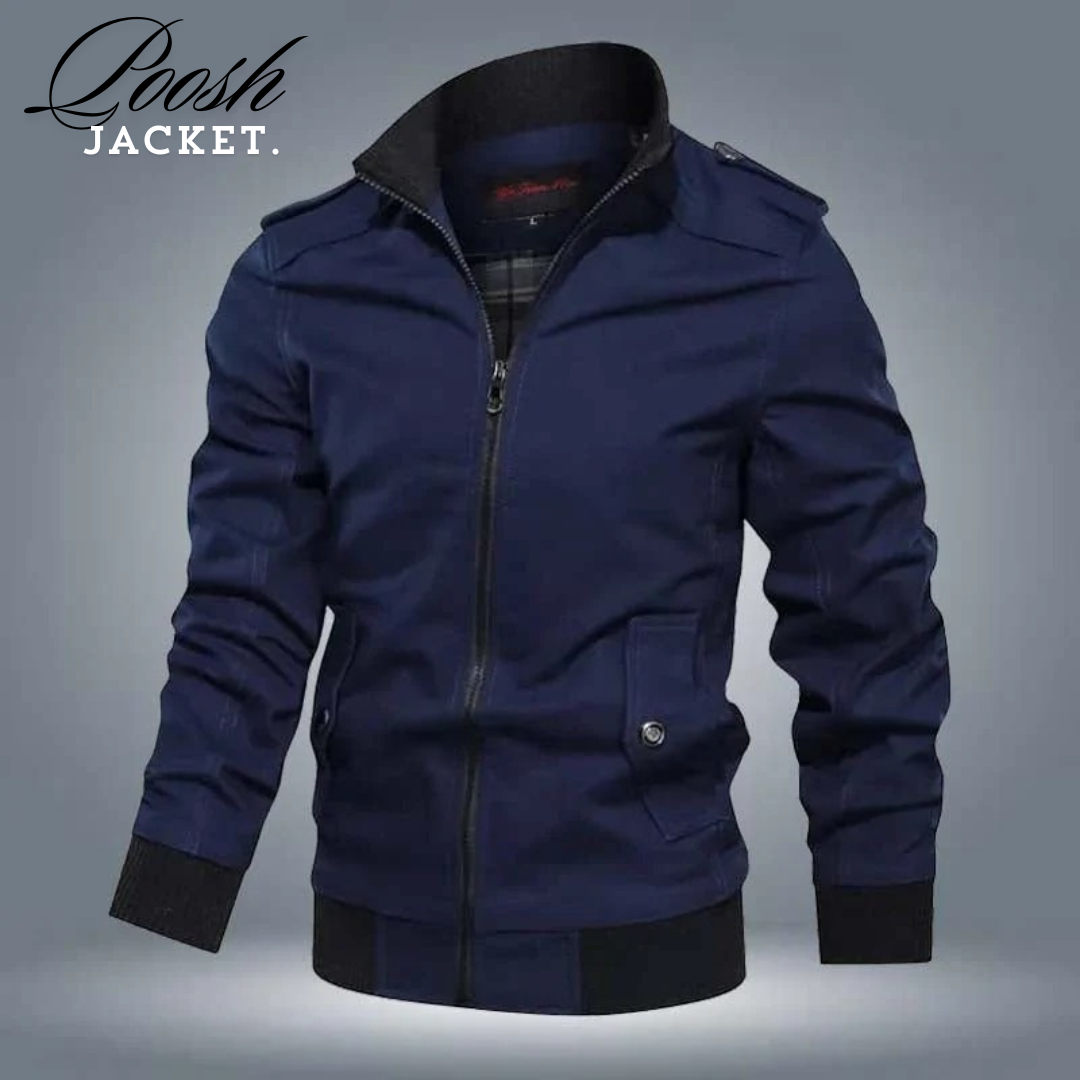 Buy Moto Zipper Winter Jacket