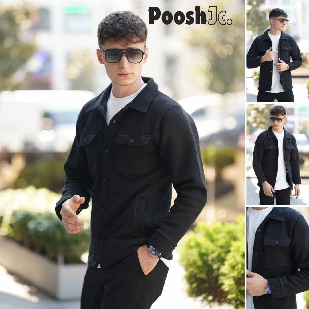 Premium Pocket Button WInter Jacket