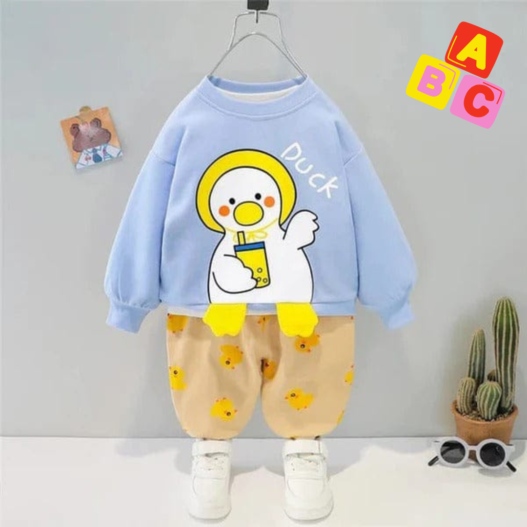 Winter Duck Kids Sweatshirt and Pant