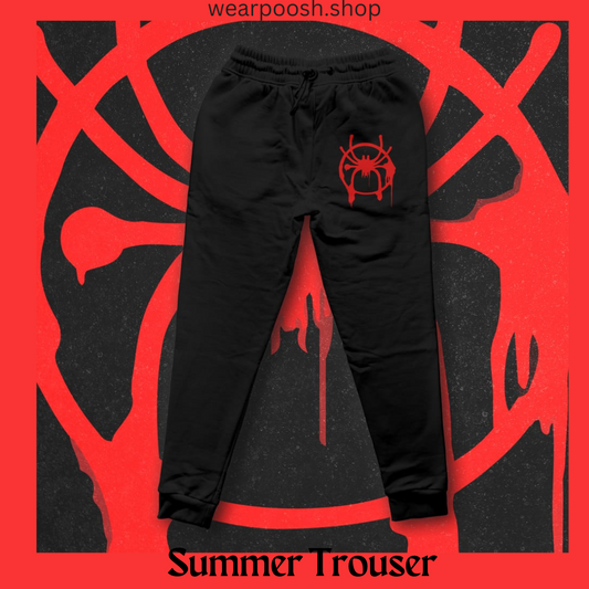 Spi Summer Black Trouser Pant