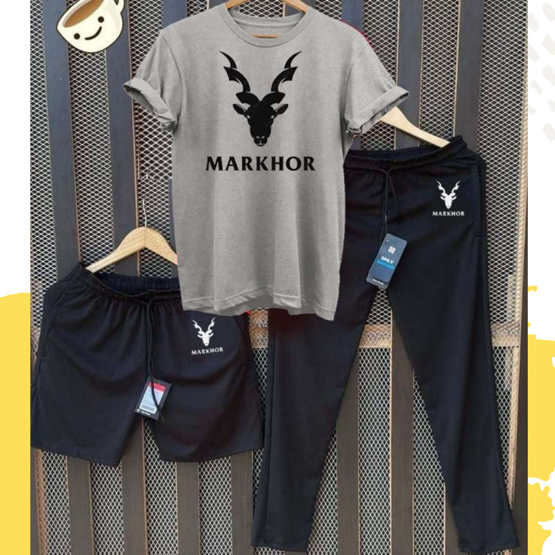 Pack of 3 Summer Track Suit Markhor