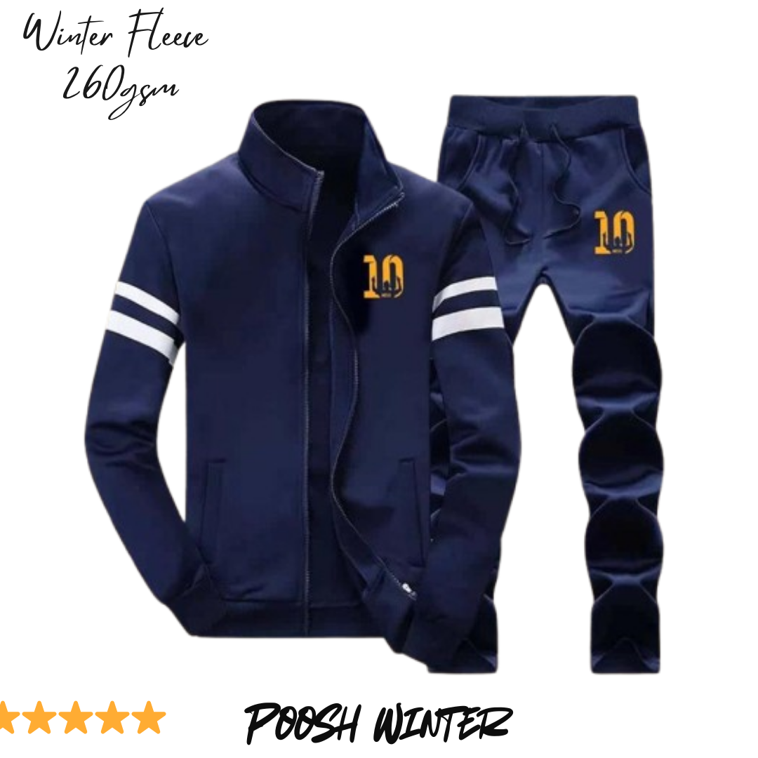 No Ten Stripe Winter Track Suit