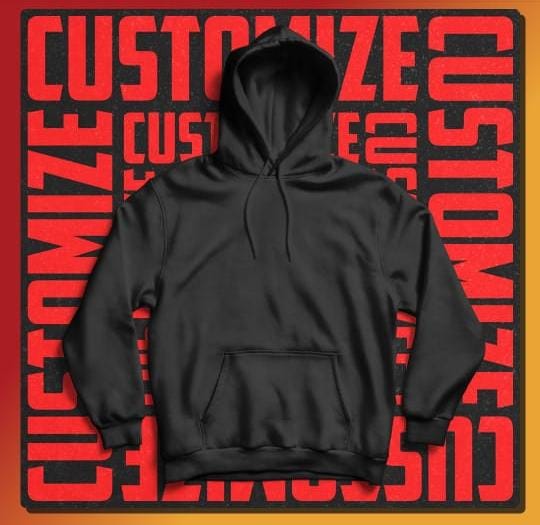 Printed Hoodie Fleece For Winter