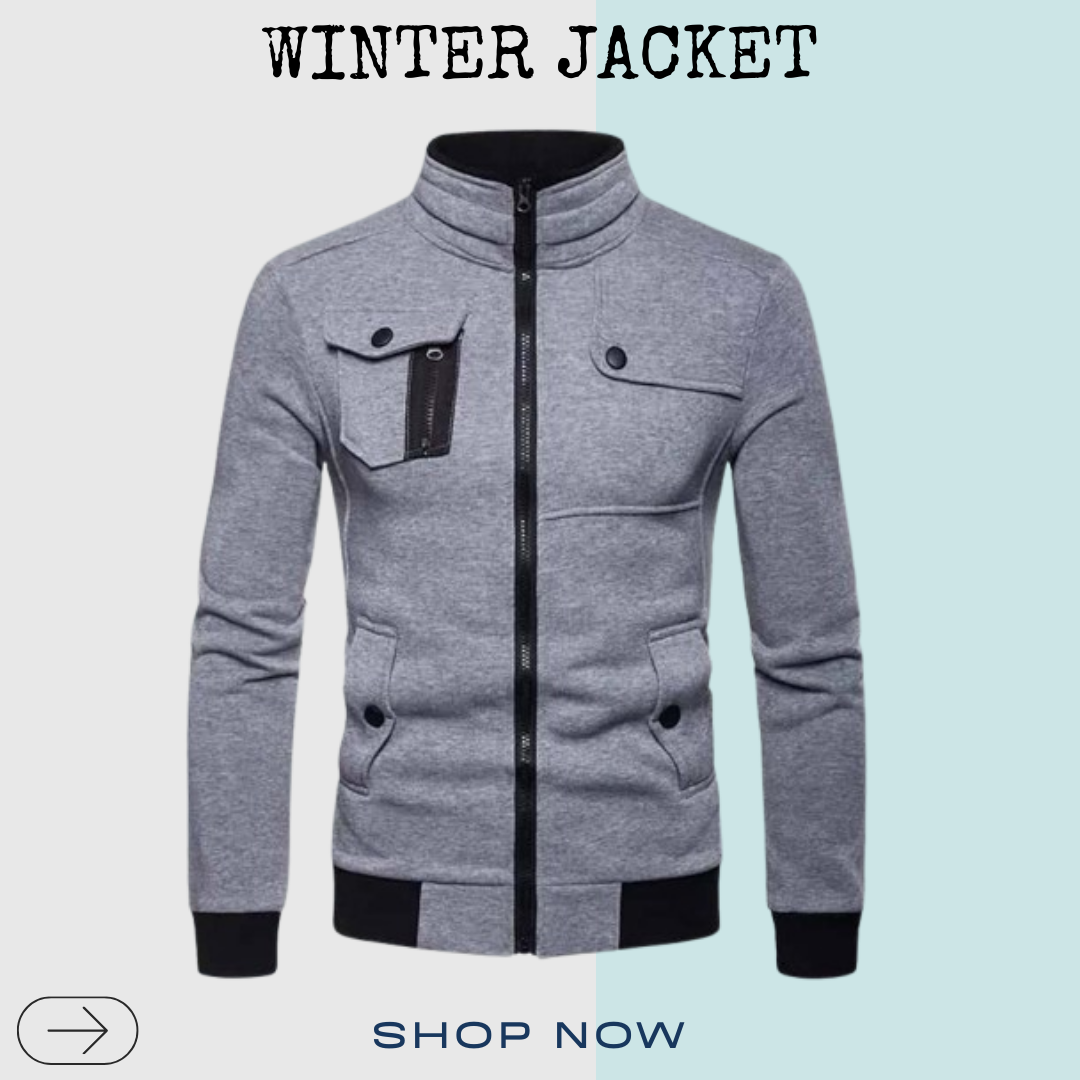 Pocket Zipper Upper For WInter