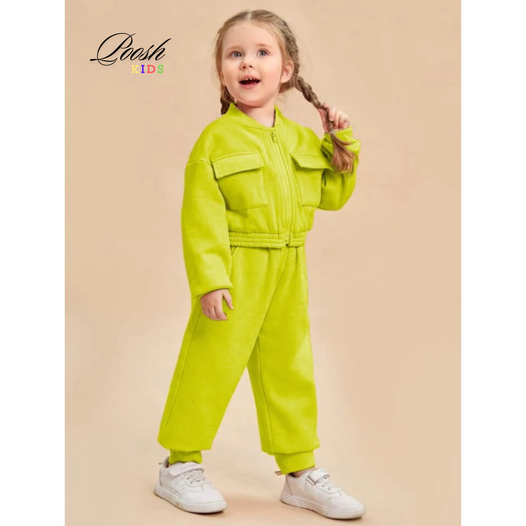 Kids Zippy Style Winter Fleece 2pc Tracksuit.