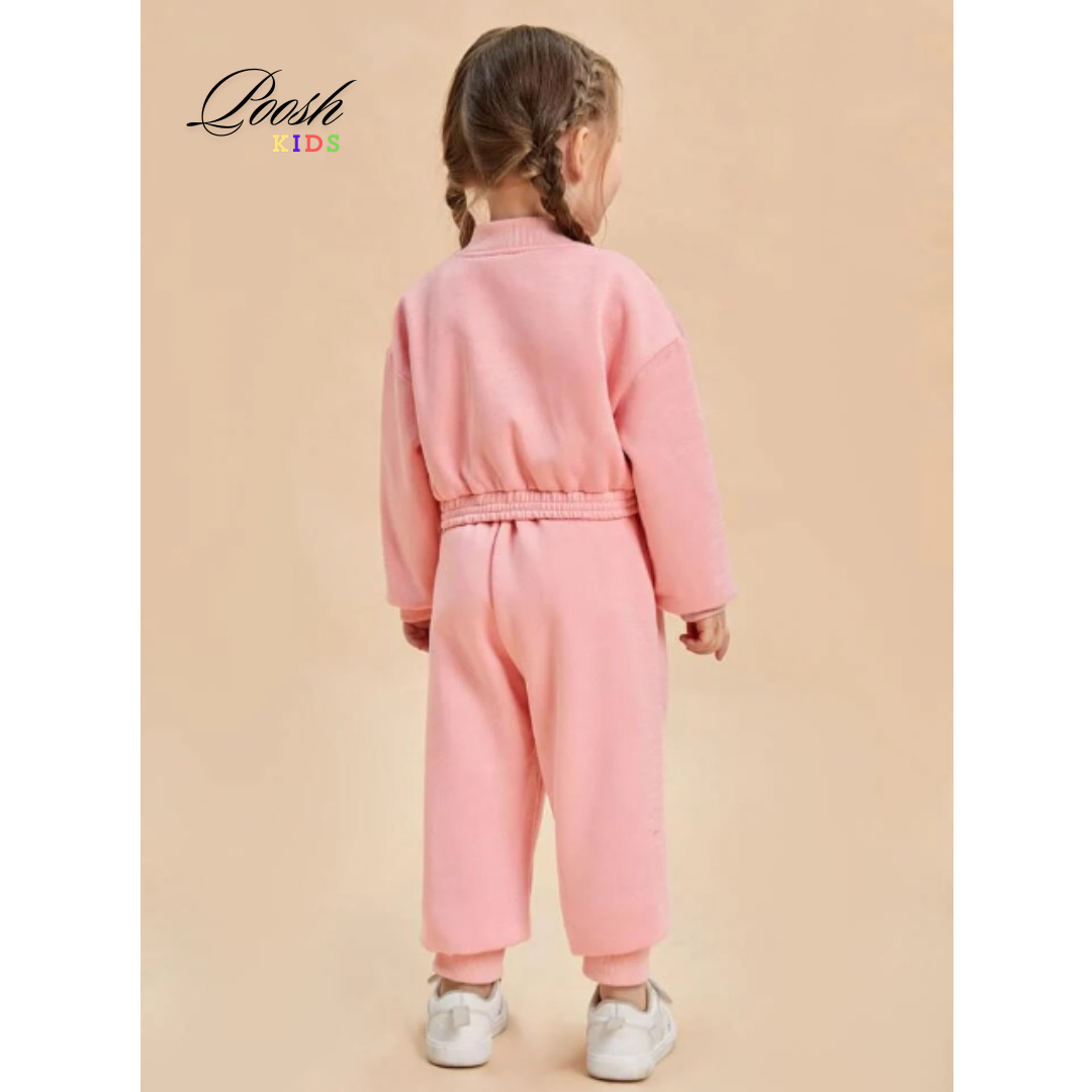 Kids Zippy Style Winter Fleece 2pc Tracksuit.