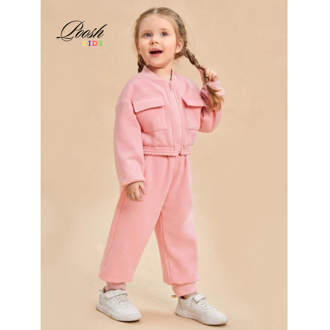 Kids Zippy Style Winter Fleece 2pc Tracksuit.