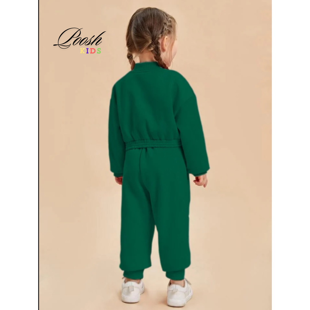 Kids Zippy Style Winter Fleece 2pc Tracksuit.