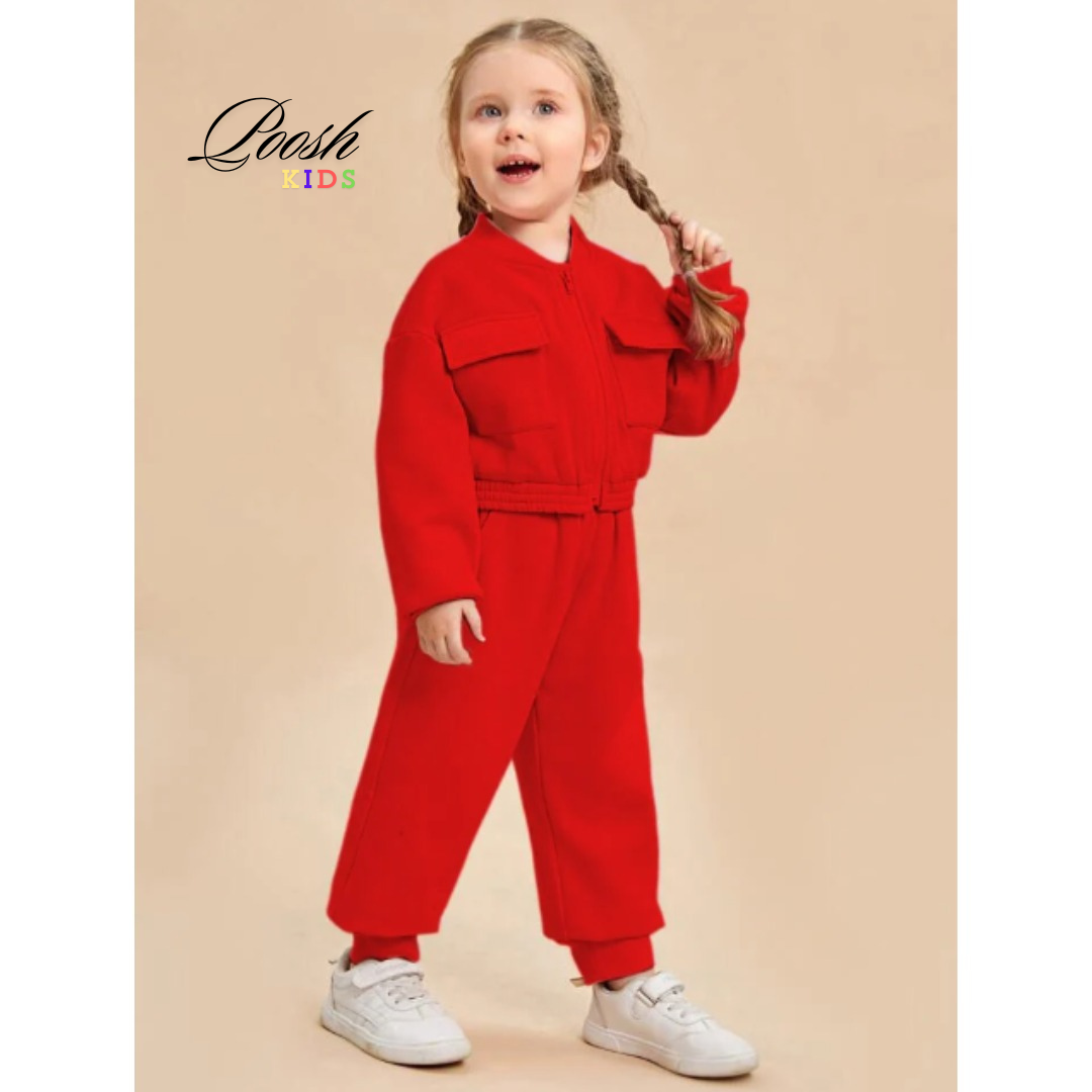 Kids Zippy Style Winter Fleece 2pc Tracksuit.