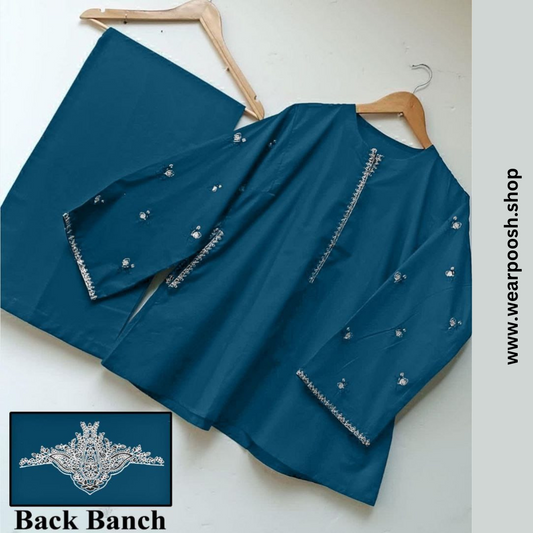 Stylish Back Bunch Stiched 2pcs