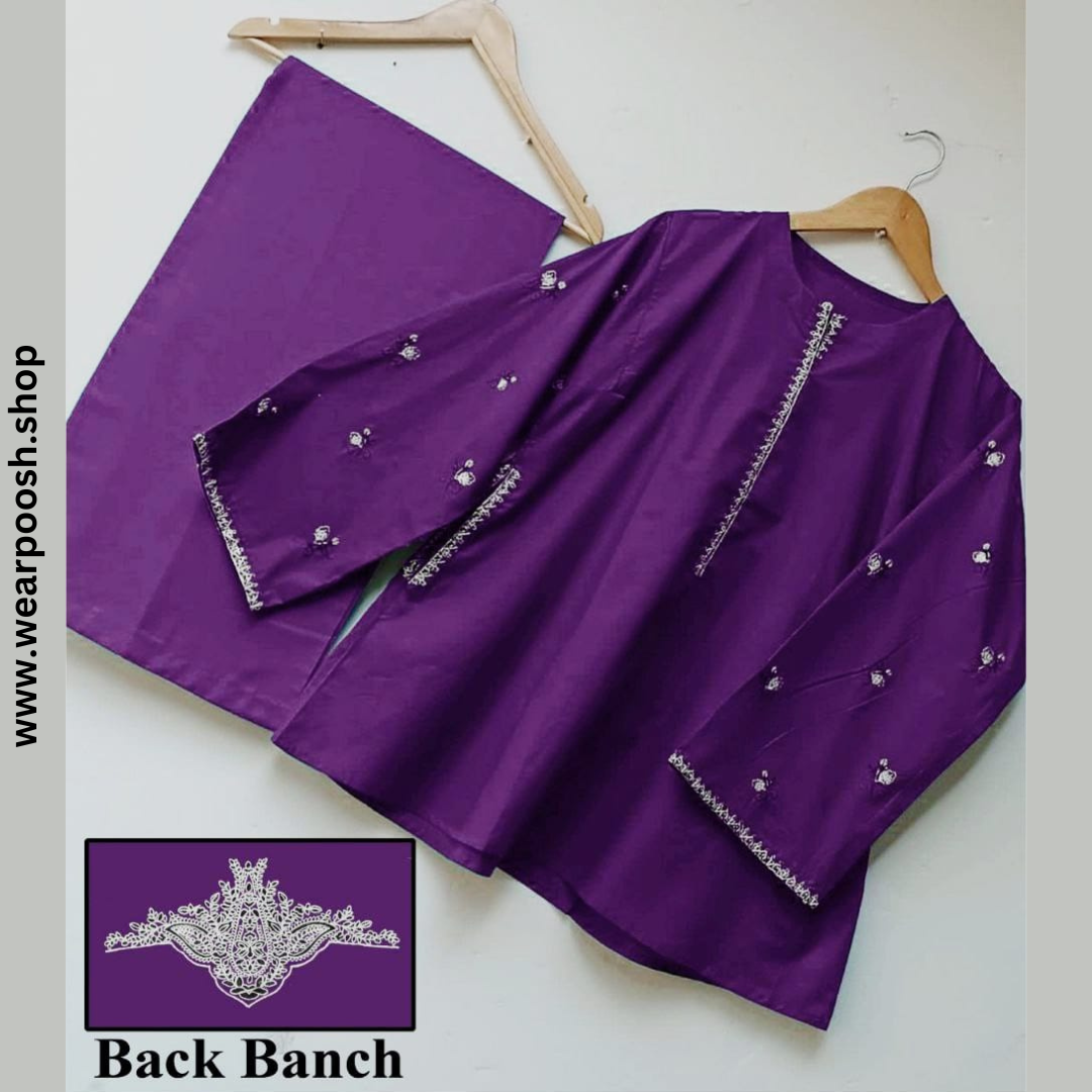 Stylish Back Bunch Stiched 2pcs