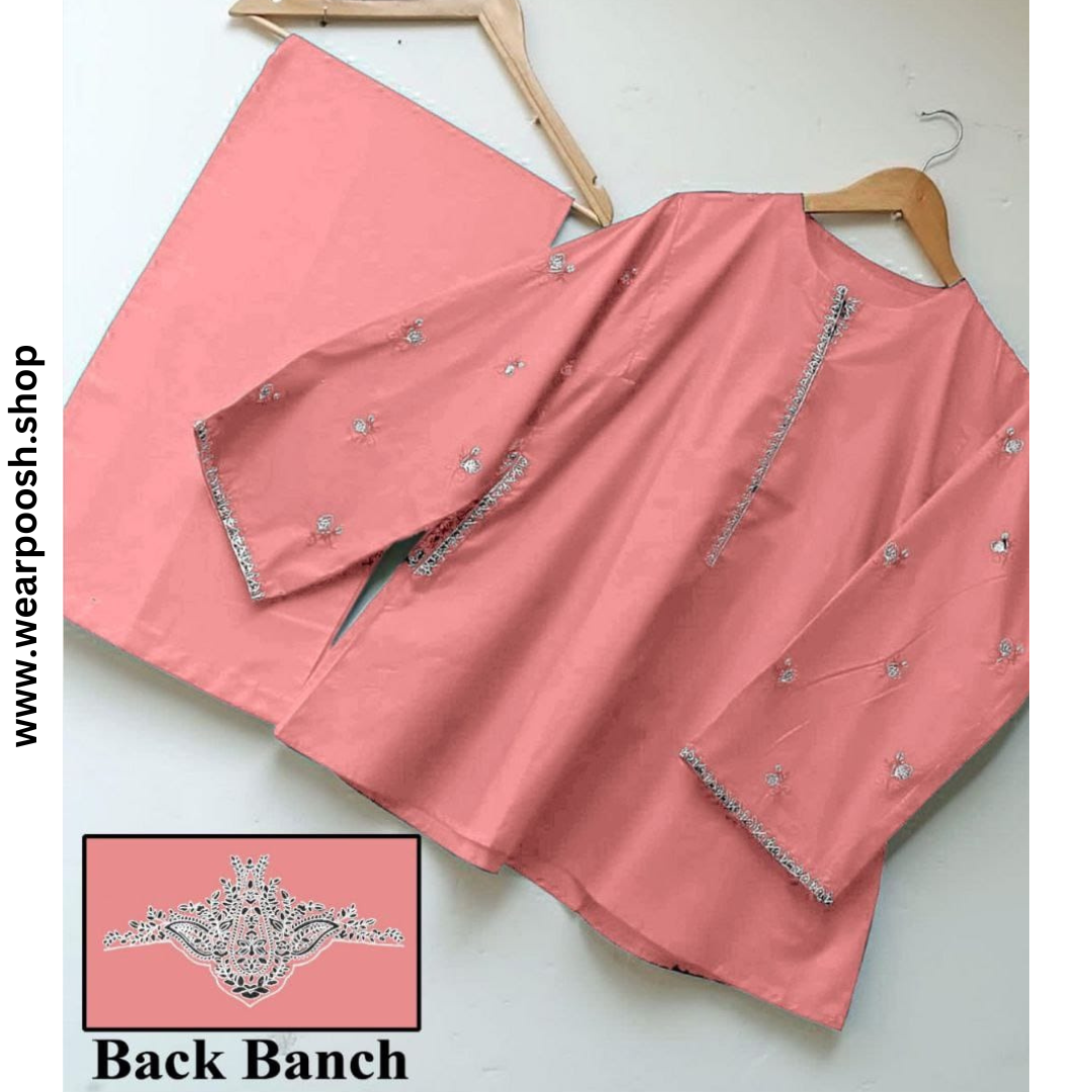 Stylish Back Bunch Stiched 2pcs