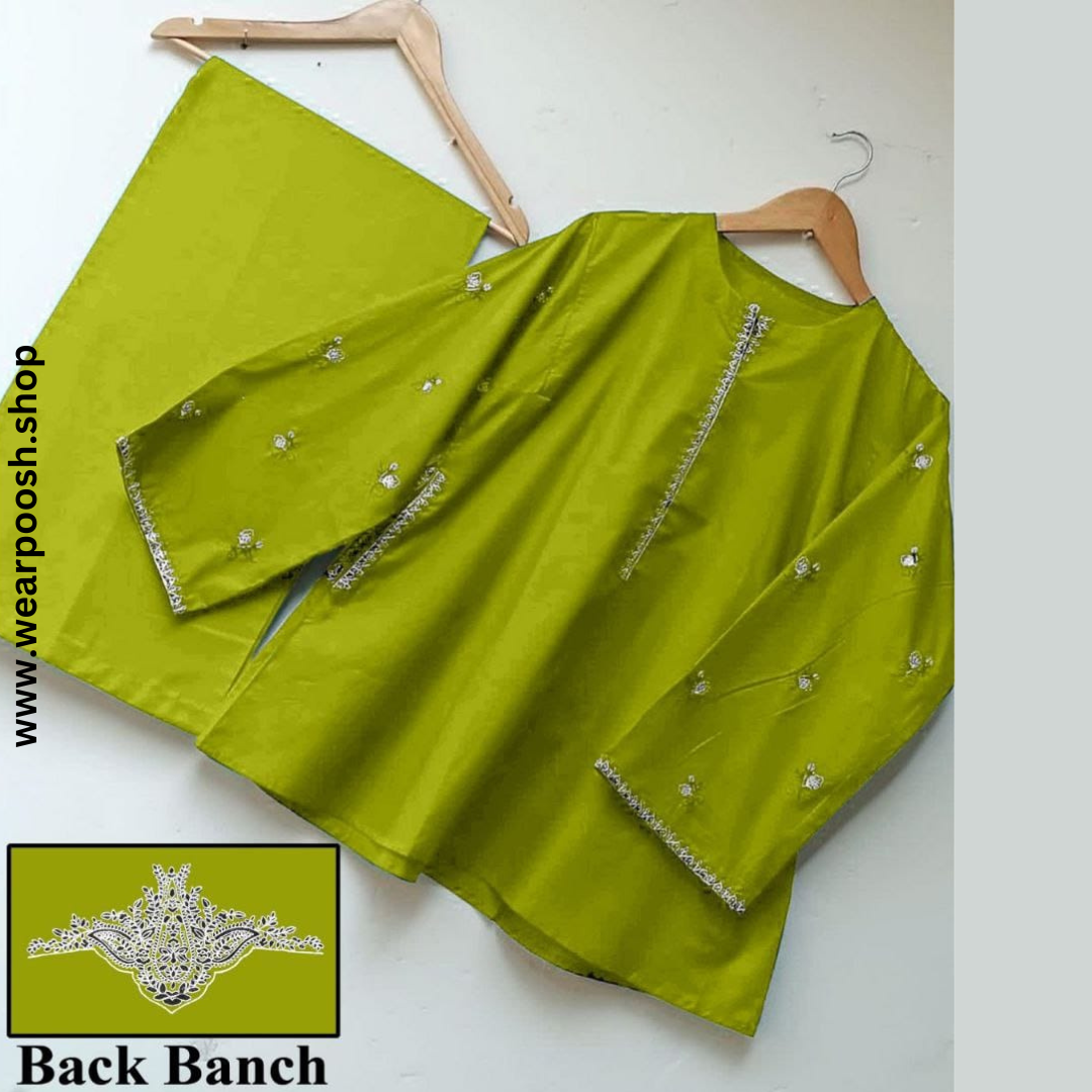 Stylish Back Bunch Stiched 2pcs