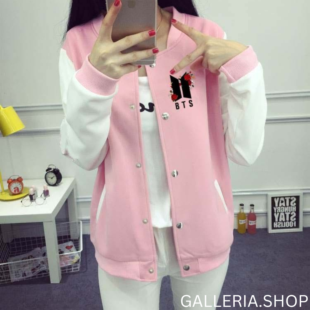 Baby Pink Fleece Jacket